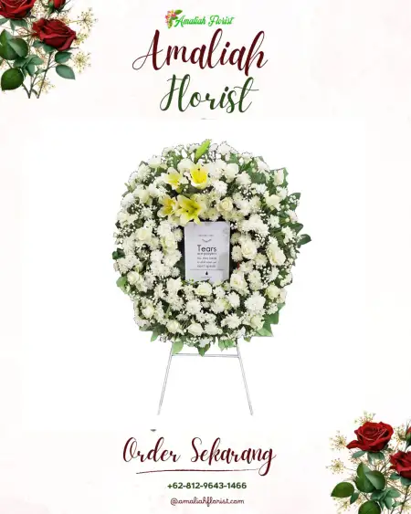 Krans Bunga Duka Dabung